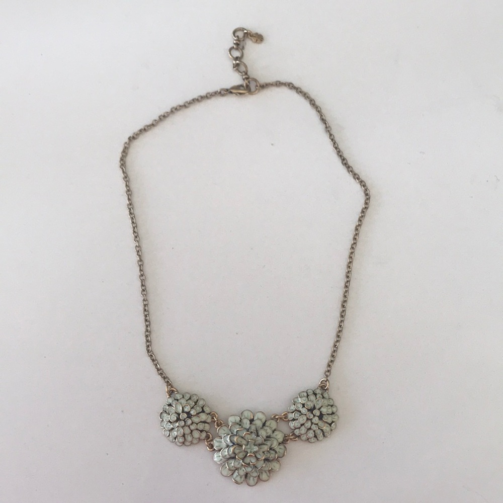 Lucky Brand Floral Statement Necklace